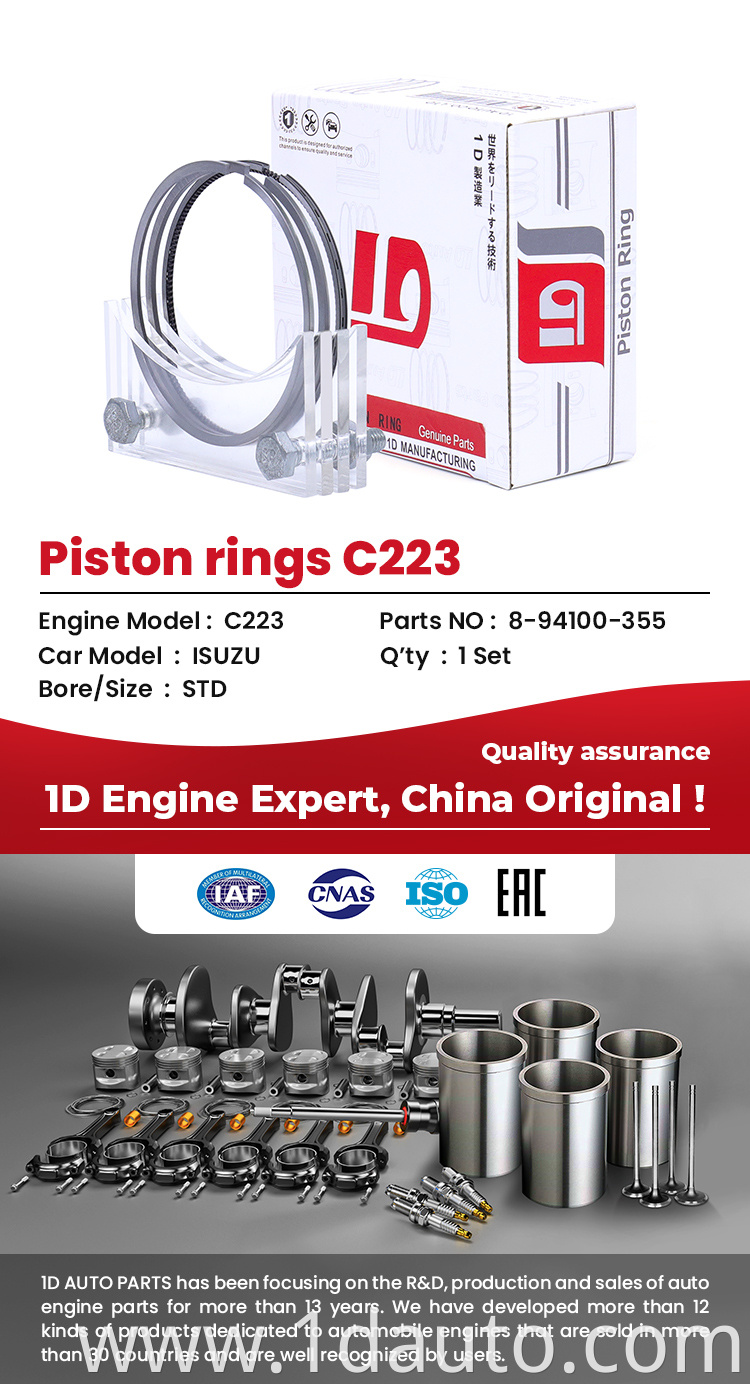 ISUZU Piston Ring C223